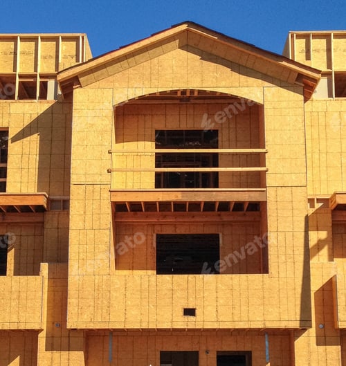 Preview: Wood-Frame Houses Under Construction