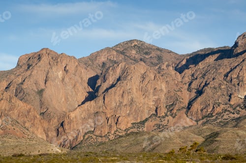Preview: Rough Desert Mountain Landscape