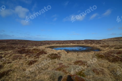 Preview: Pond Known As Bardalaug Pool In Iceland.