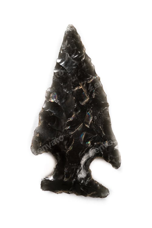 Preview: Private Collection Of Native American Arrow Heads With Identifiable Rudimentary Tool Marks