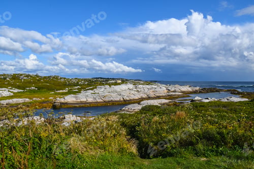 Preview: Glacier Erratics Scattered Over The Coastline Of Nova Scotia, Canada