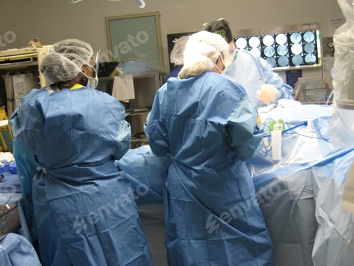 Preview: Surgeons Performing Operation in Hospital Operating Room