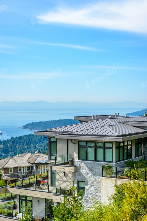 Preview: Luxury House With Ocean View In Vancouver, Canada.