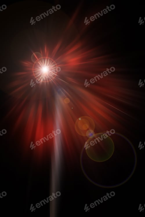 Preview: New Year'S Celebrations Decorate The Sky With Fireworks, Blurred To Create Effect And Beauty Of Red