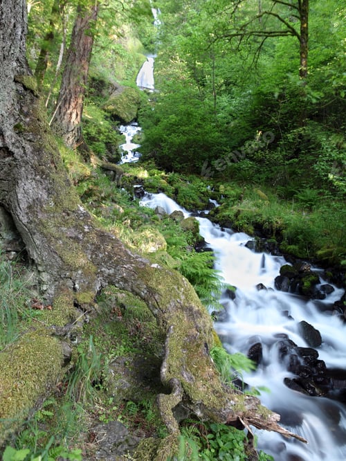 Preview: Wahkeena Falls, Oregon U.S.A. - Columbia River Gorge
