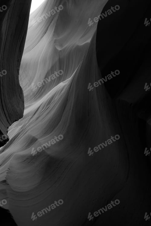Preview: Natural Abstract For Background From The Lower Antelope Slot Canyon