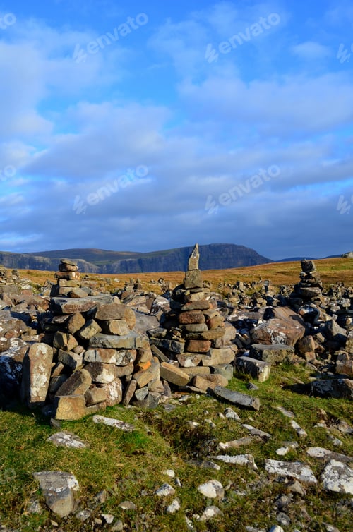 Preview: Stacks Of Wishing Rocks On The Isle Of Skye In Scotland.