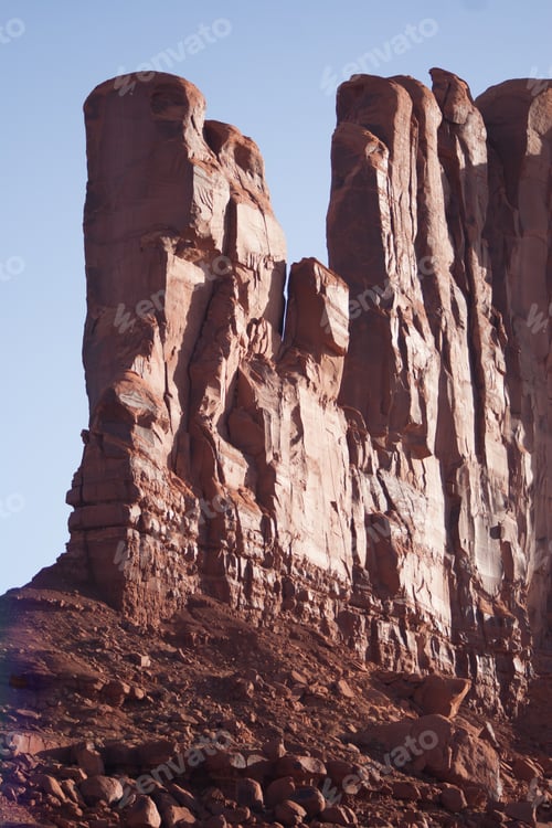 Preview: Rugged View Of The Monument Valley In The Southwestern Usa
