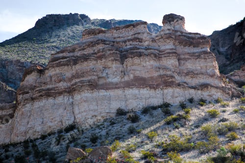 Preview: Dry Desert Mountain With Sky
