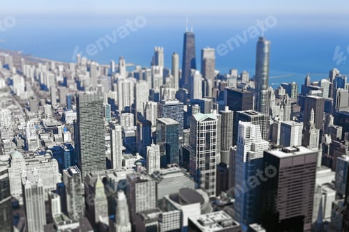 Preview: Chicago Downtown (Tilt Shift Effect)