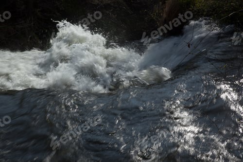 Preview: River Outdoors Flowing Over Rocks