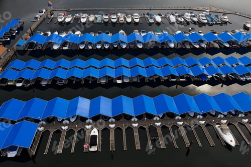 Preview: Cda, Idaho - September 08: View Of The Boardwalk Marina From The 17Th Floor Of The Resort