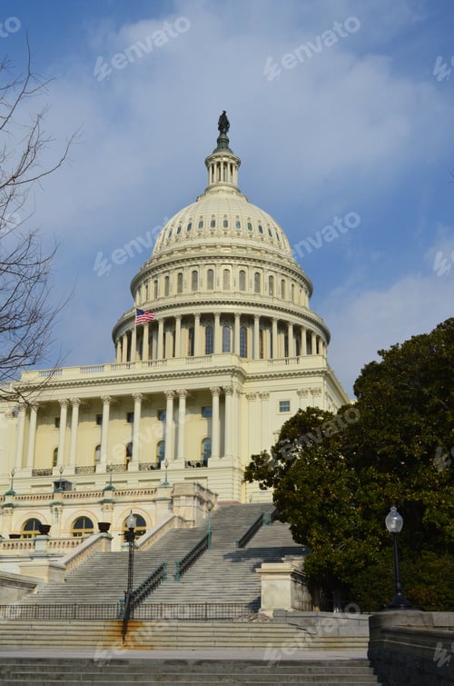 Preview: Capitol Hill View From The Stairs On The Side.