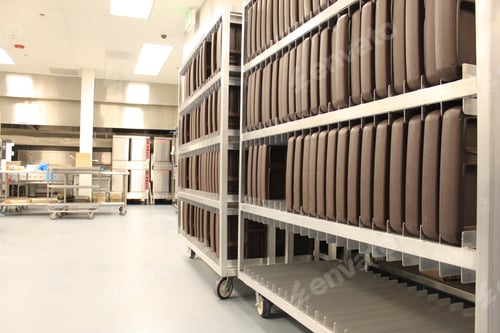 Preview: The Interior Of An Industrial Kitchen 4627