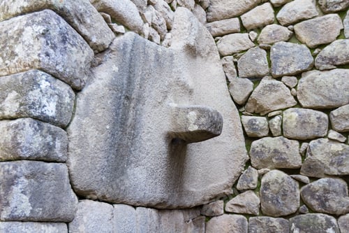 Preview: Detail On A Wall Of Machu Pichu Using Secret Techniques And Methods Of Construction.