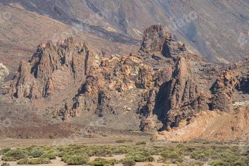 Preview: View Of The Beautiful Roque Cinchado, Also Known As Los Roques De Garcia - Santa Cruz De Tenerife