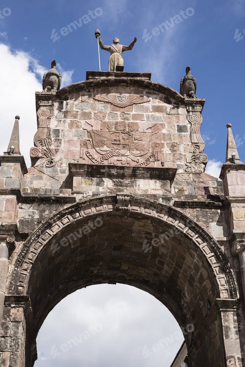 Preview: Stone Arch "Santa Clara" At Cuzco City Peru.