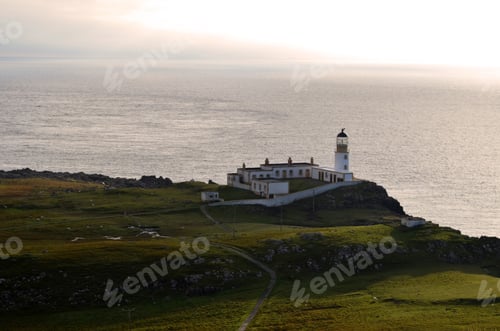 Preview: Neist Point Lighthouse On The Scenic Westerly Point Of The Inner Hebrides In Scotland.
