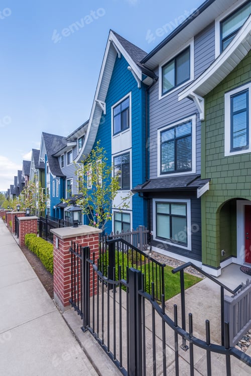 Preview: Beautiful Exterior Of Newly Built Luxury Home.