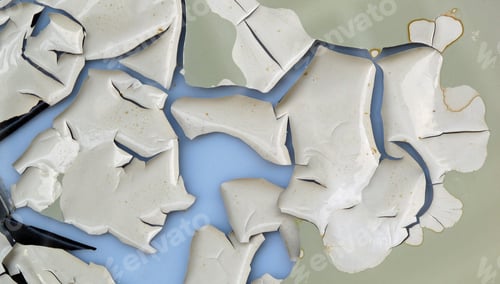 Preview: Cracked Paint That Looks Like Two Heads Facing Each Other