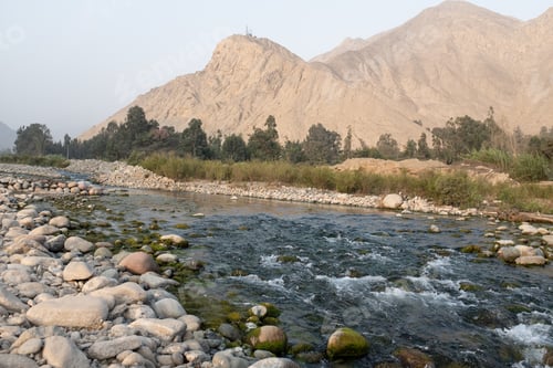Preview: River In Lima Peru With Forest