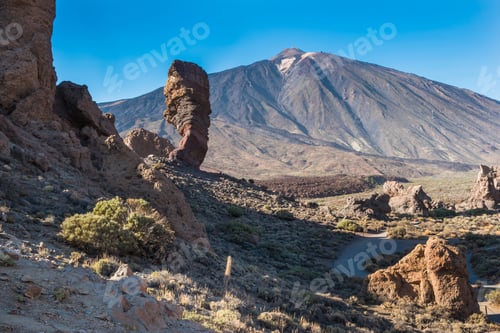 Preview: View Of The Beautiful Roque Cinchado, Also Known As Los Roques De Garcia - Santa Cruz De Tenerife