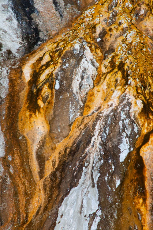 Preview: Abstraction From Hot Springs Of Yellowstone