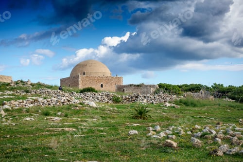 Preview: Sultan Ibrahim Mosque In Fortezza, Rethymno, Crete, Greece