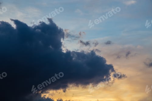 Preview: Dramatic Clouds In The Sky On A Late Afternoon