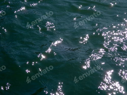 Preview: Abstraction Of Waves Of A River Outdoors