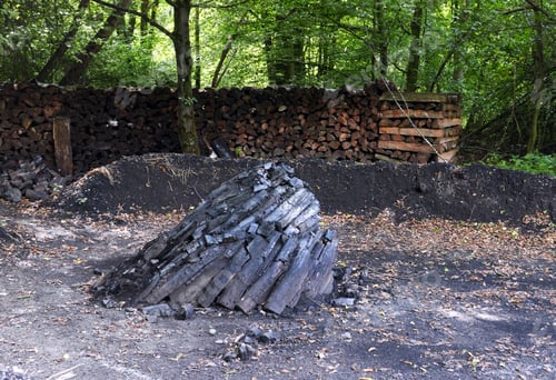 Preview: Making Charcoal The Old-Fashioned Way In The Forest