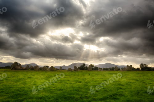 Preview: Castlerigg Prehistoric Stone Circle Near Keswick In Lake District