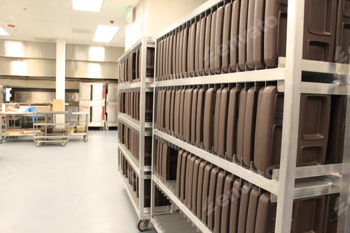 Preview: The Interior Of An Industrial Kitchen 4626