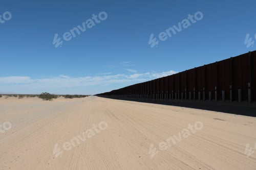Preview: Landing-Mat Fencing Along The Us Mexico Border In Yuma Sector Arizona 1585