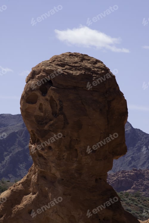 Preview: Landscape With Weathered Mountains From Southern Utah