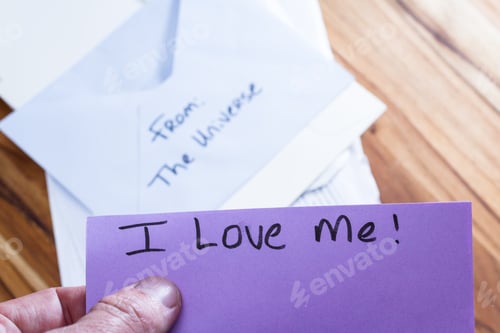 Preview: Concept For A Self Esteem Building Exercise Using An Envelope And A Empowering Message