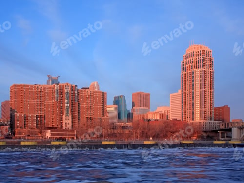 Preview: Sunrise In Downtown Minneapolis