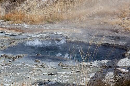 Preview: Hot Spring Boiling In Nature