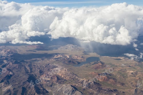 Preview: Peru - May 11 : Aerial View Of The Mountains Of Peru From An Airplane Flying From Lima To Cuzco