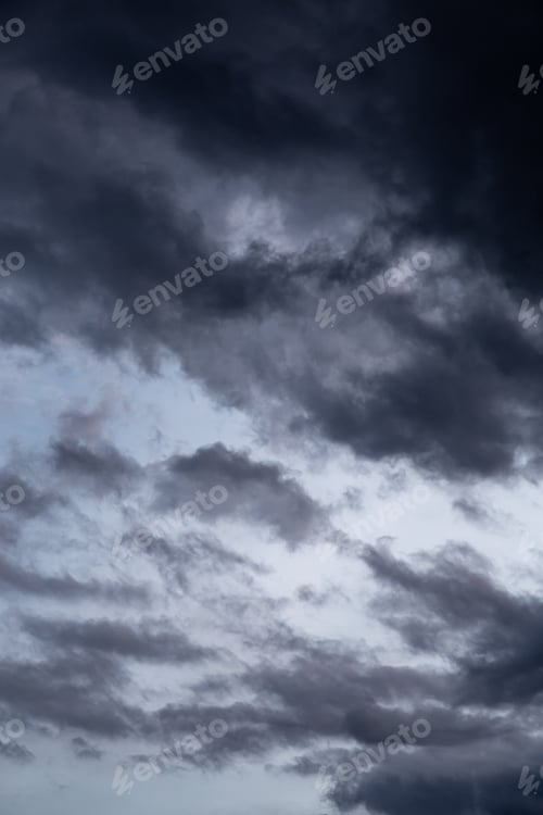 Preview: Dramatic Clouds In The Sky On A Late Afternoon