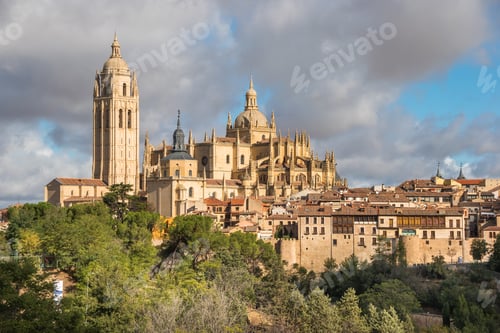 Preview: Day View Of The Cathedral Of Segovia - Segovia, Spain