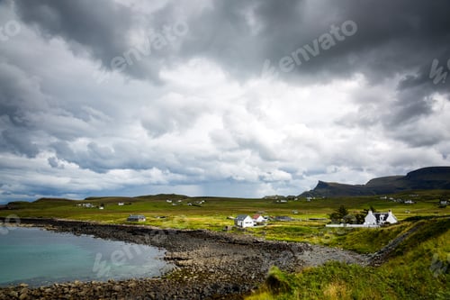 Preview: View Over A Stone Beach In The North West Corner Of The Isle Of Skye