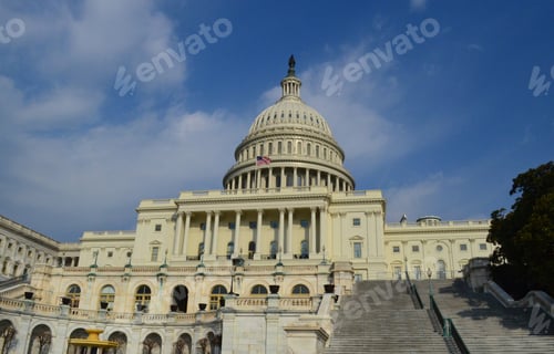 Preview: Terrific Look At The Us Capitol Building In Washington Dc.