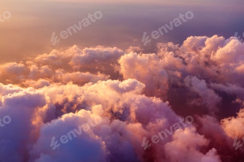 Preview: Beautiful Cloudy Sky During Sunset