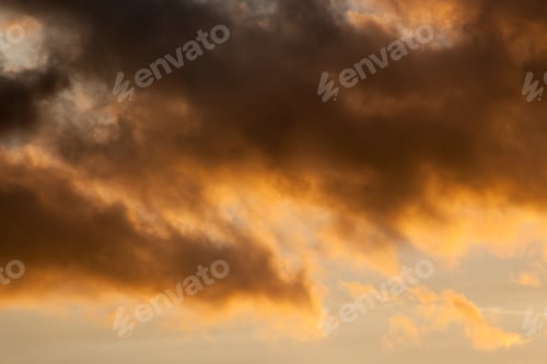 Preview: Wooded Mountains With A Sky Of Clouds