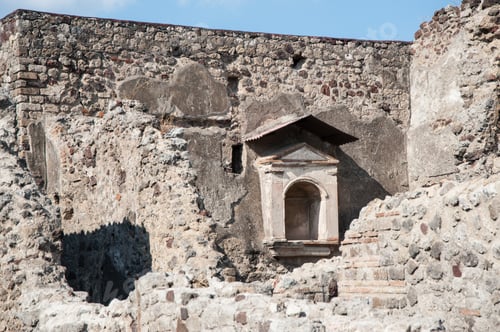 Preview: Ruins Of Ancient City Of Pompeii, Destroyed By Catastrophic Volcano Eruption. Italy