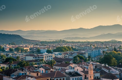 Preview: Roof And Surrounding Views Of Greek City Nafplio, From Peloponnese Region