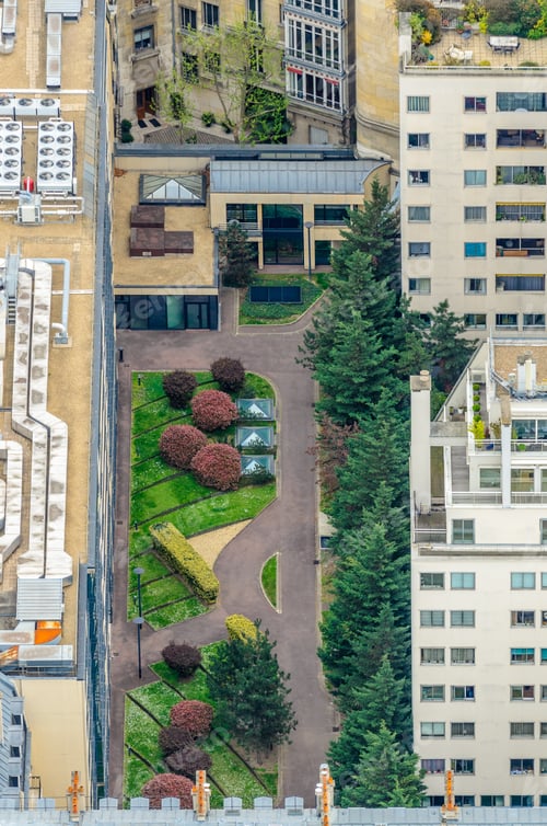 Preview: Aerial View Cityscape Of Paris In France