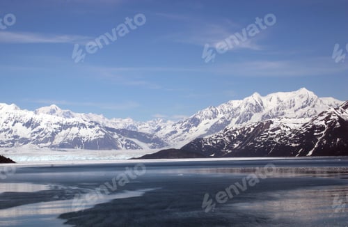 Preview: Mountains With Snow And A Glacier