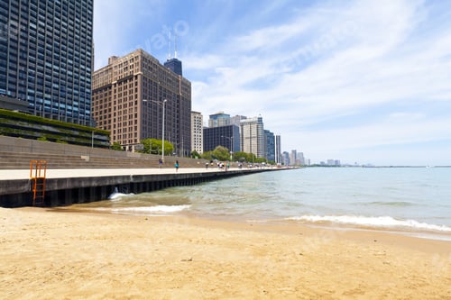 Preview: City Walkway And Beach
